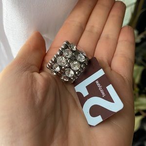 NWT Forever 21 Crystal Ring
